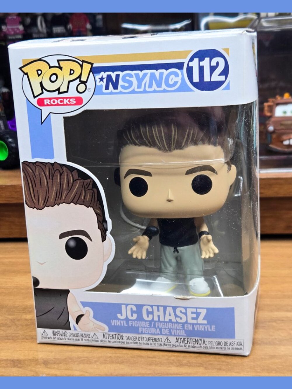 Funko Pop! Vinyl Rocks NSYNC JC CHASEZ #112 Vaulted